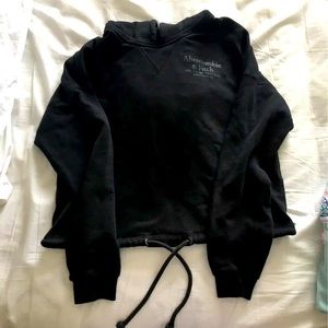 Abercrombie & Fitch Cropped Hoodie